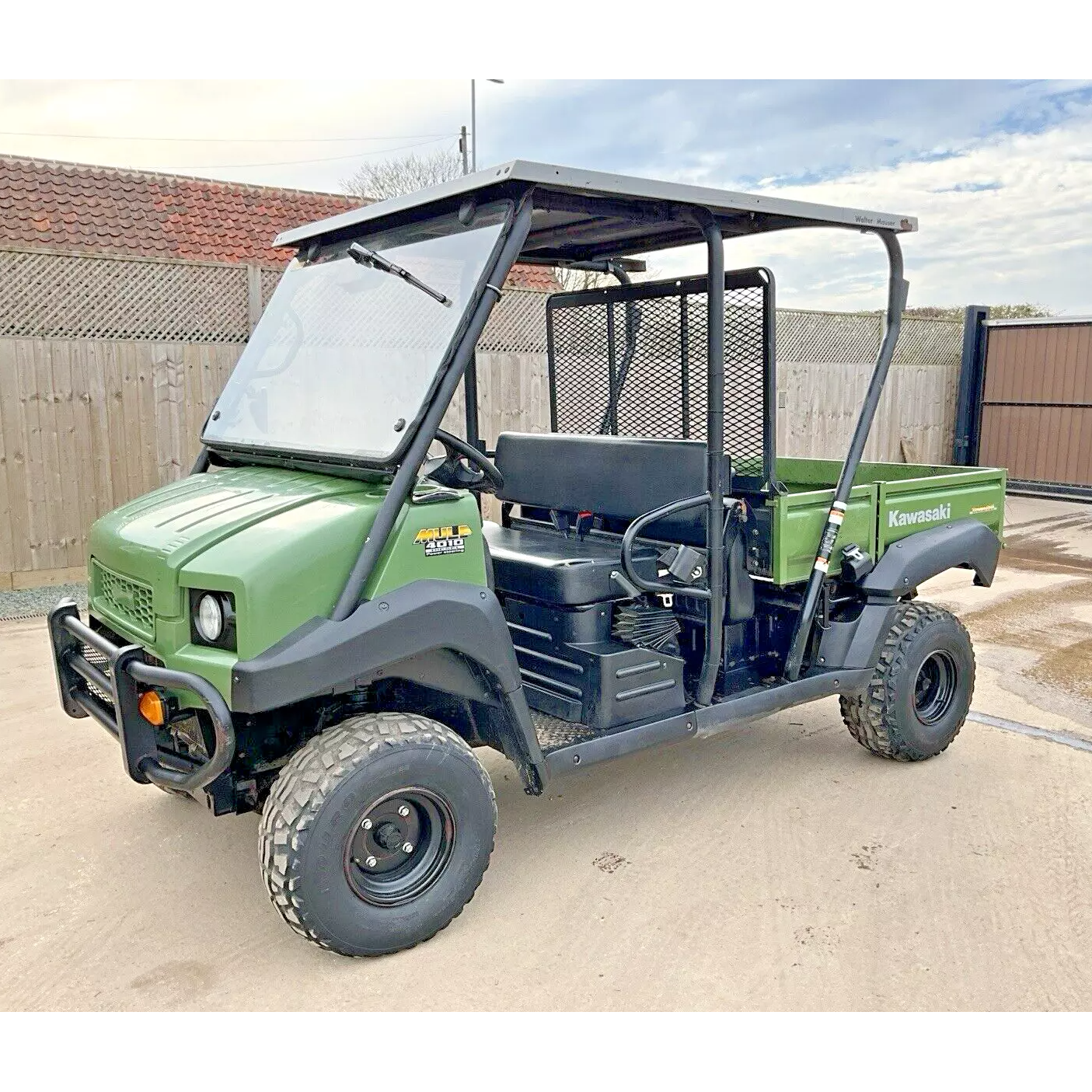 2015 KAWASAKI TRANS MULE 4010 DIESEL UTILITY VEHICLE